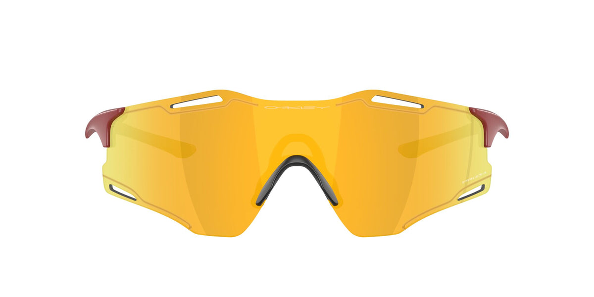 Oakley Cybr Zero OO9512D 951203 39 Matte Iron Red / Prizm 24k