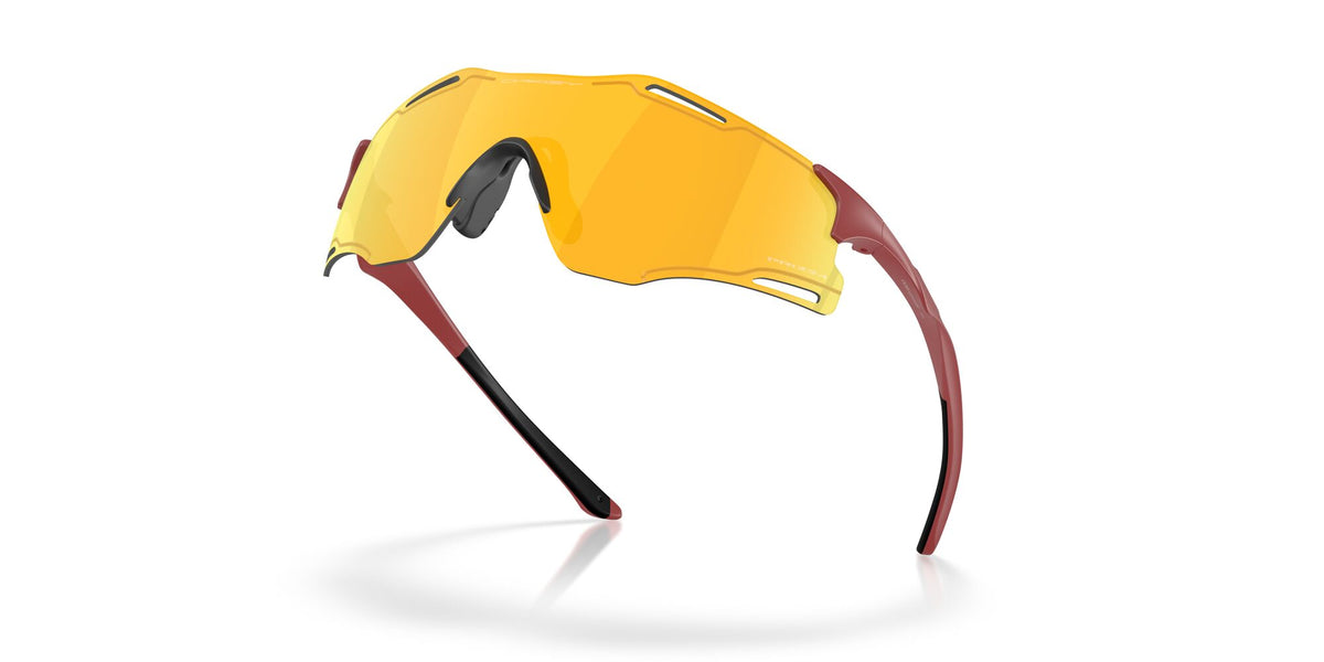 Oakley Cybr Zero OO9512D 951203 39 Matte Iron Red / Prizm 24k