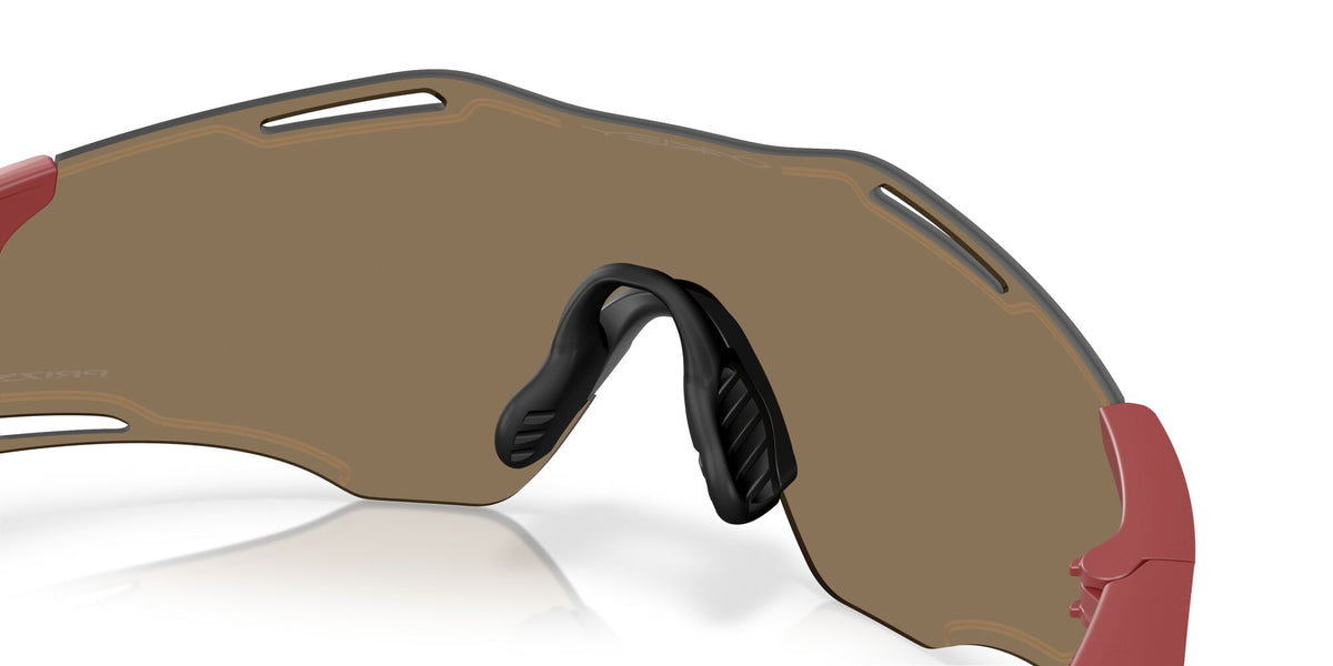 Oakley Cybr Zero OO9512D 951203 39 Matte Iron Red / Prizm 24k
