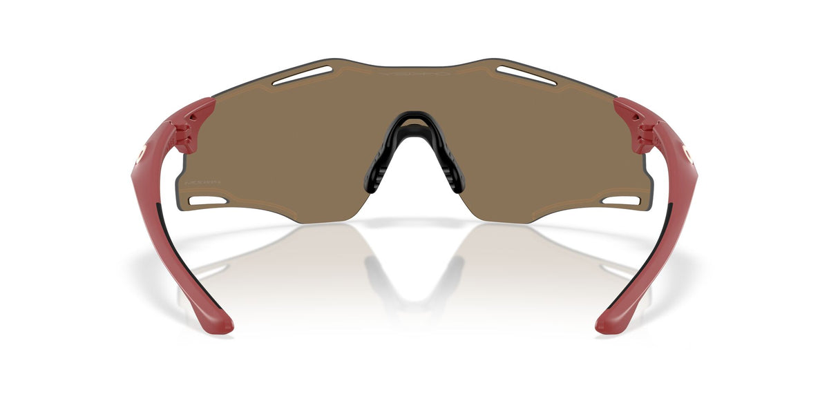 Oakley Cybr Zero OO9512D 951203 39 Matte Iron Red / Prizm 24k