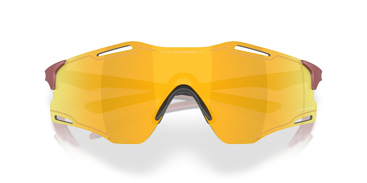 Oakley Cybr Zero OO9512D 951203 39 Matte Iron Red / Prizm 24k