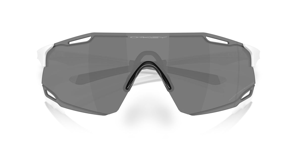 Oakley Cybr Dyno OO9513D 951301 39 Matte White / Clear Photochromic 50% Black