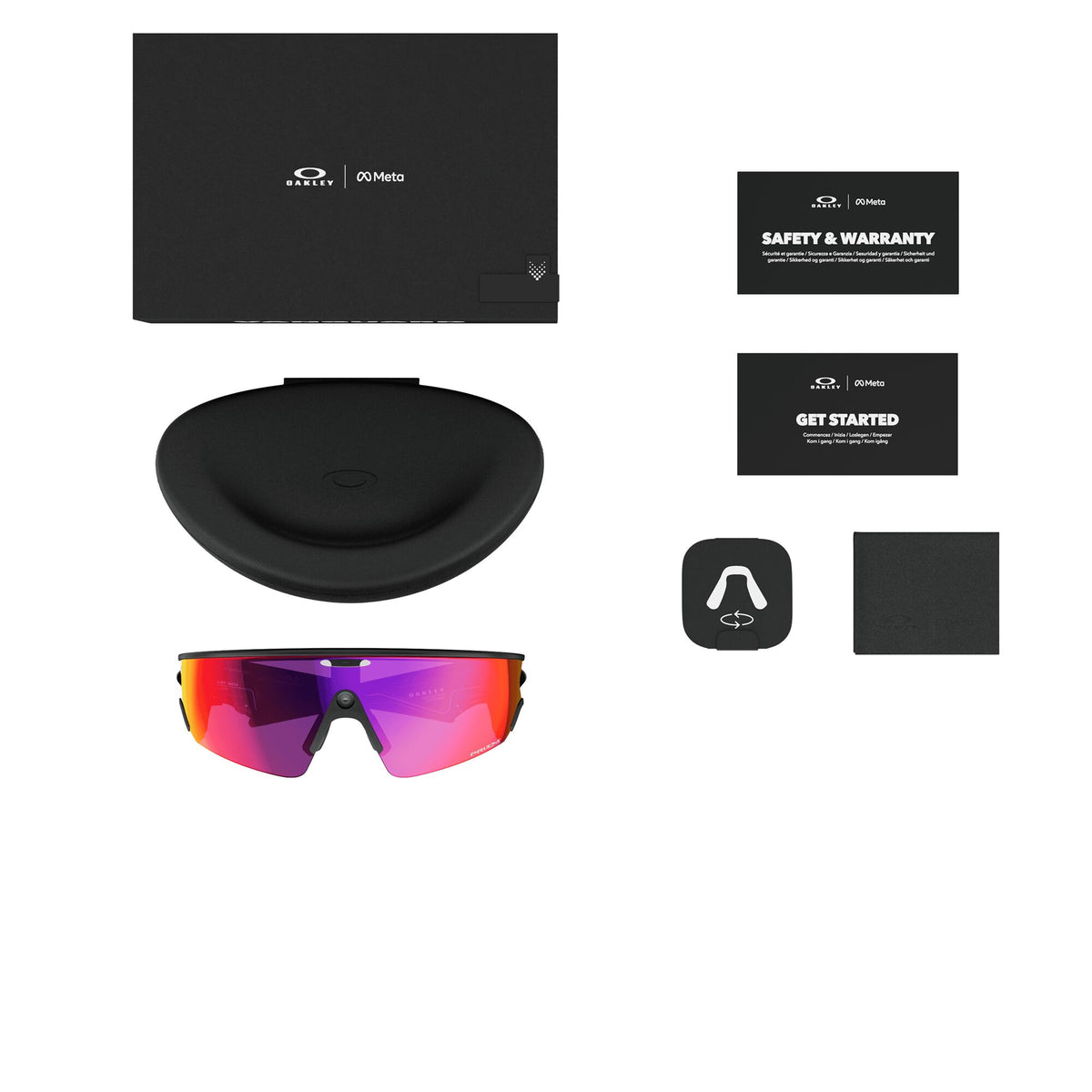 Oakley Meta VANGUARD 0OW800180010152Black/ Prizm Road