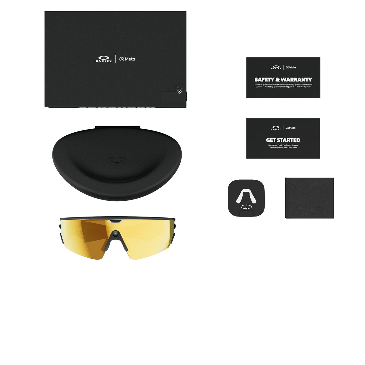 Oakley Meta VANGUARD 0OW800180010452Black/ Prizm 24K