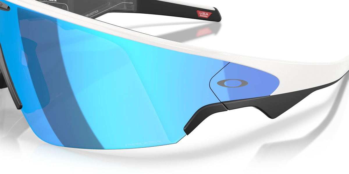 Oakley Meta VANGUARD 0OW800180010652 White/ Prizm Sapphire