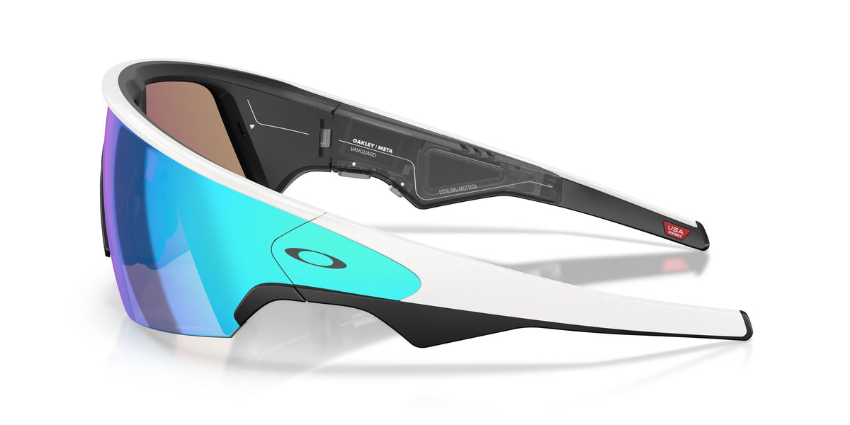 Oakley Meta VANGUARD 0OW800180010652 White/ Prizm Sapphire