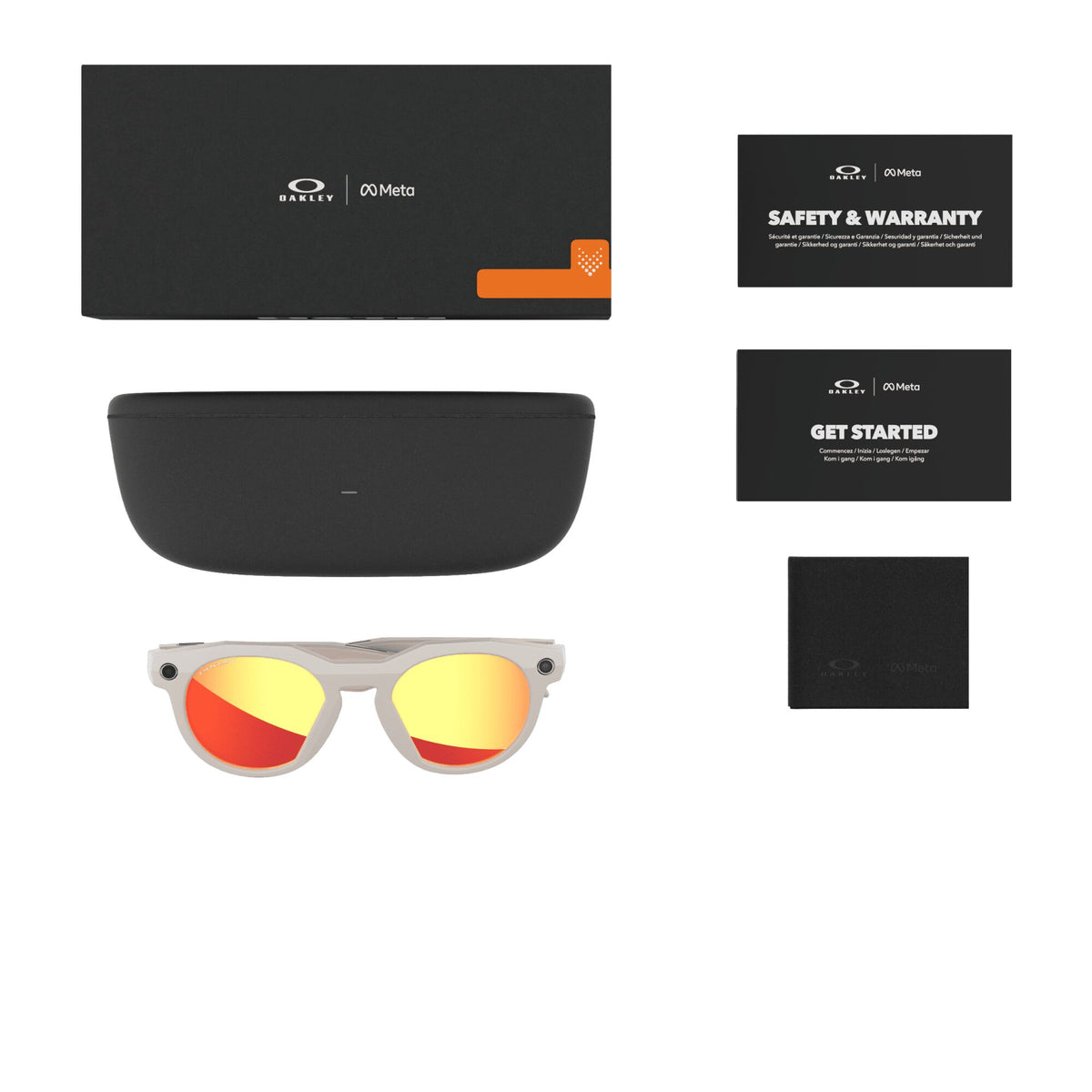 Oakley Meta HSTN 0OW800280020451Warm Grey/ Prizm Ruby