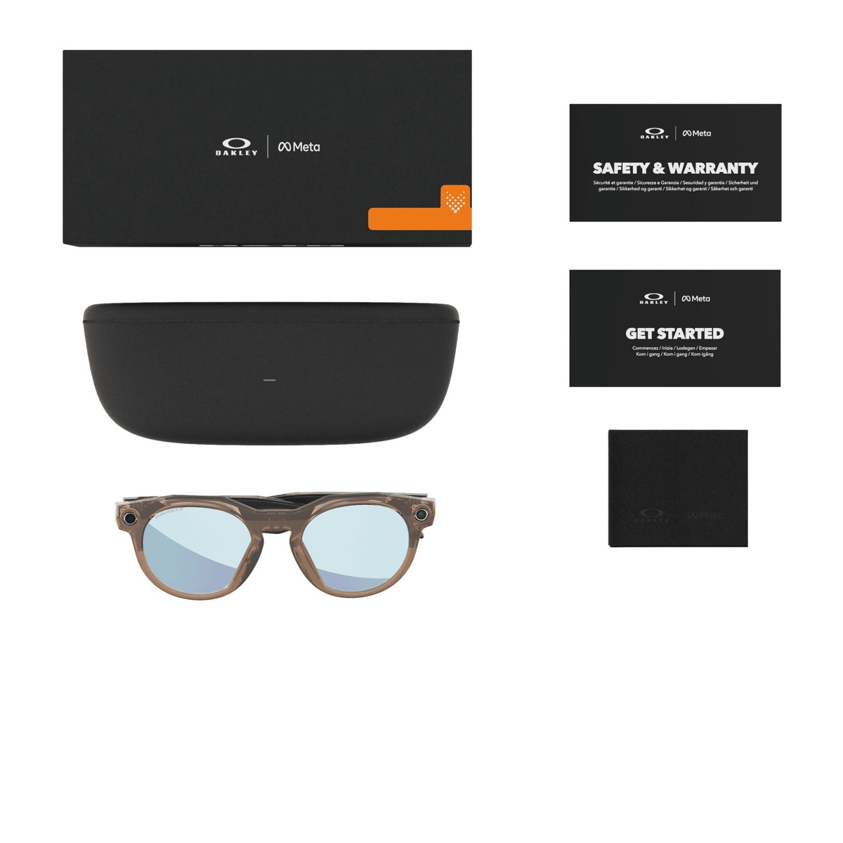 Oakley Meta HSTN BROWN SMOKE W/ PRIZM DEEP WATER