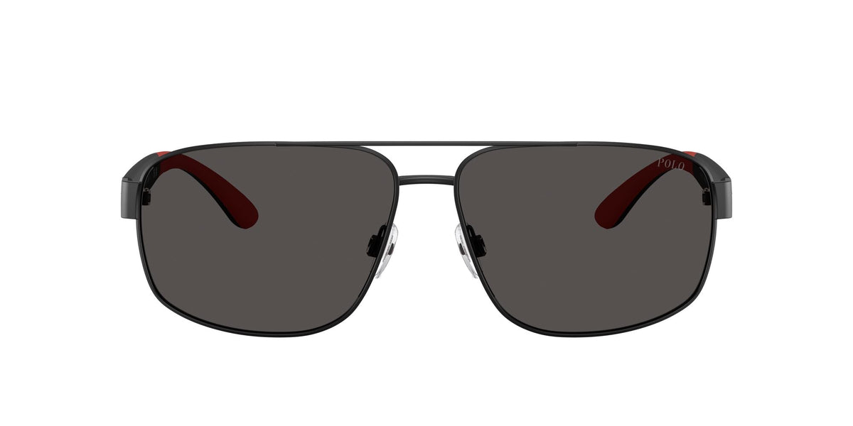 Polo Ralph Lauren 0PH3112 903887 62 Matte Black/ Grey - Blue Star Eyewear