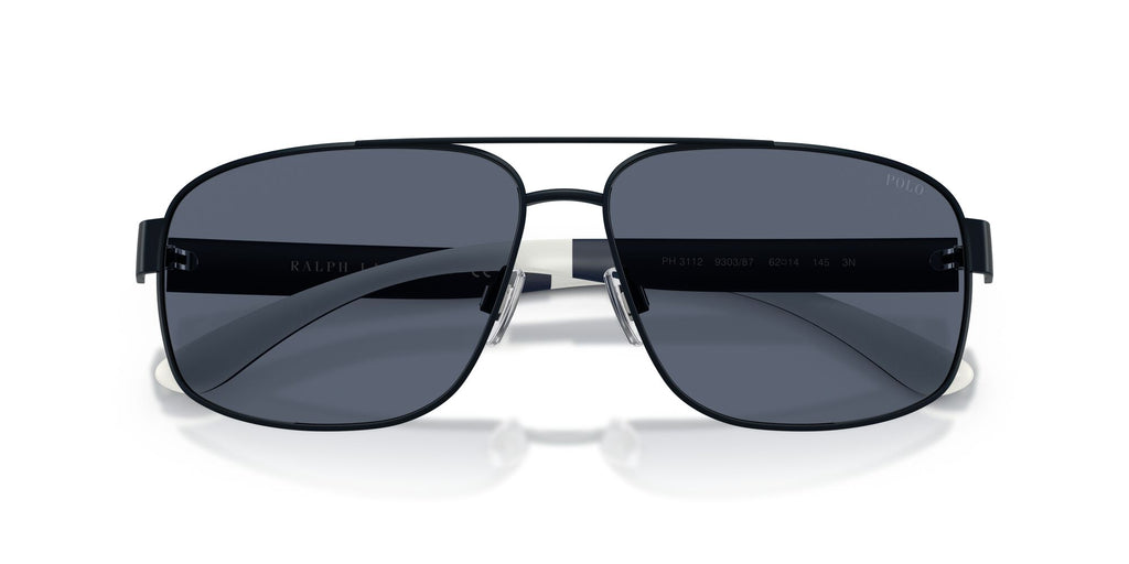 Polo 0PH3112 930387 62 Matte Navy Blue / Grey 62 / Polycarbonate / Metal / Injected