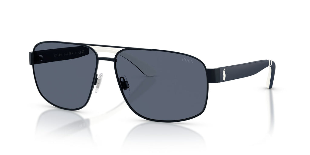 Polo 0PH3112 930387 62 Matte Navy Blue / Grey 62 / Polycarbonate / Metal / Injected