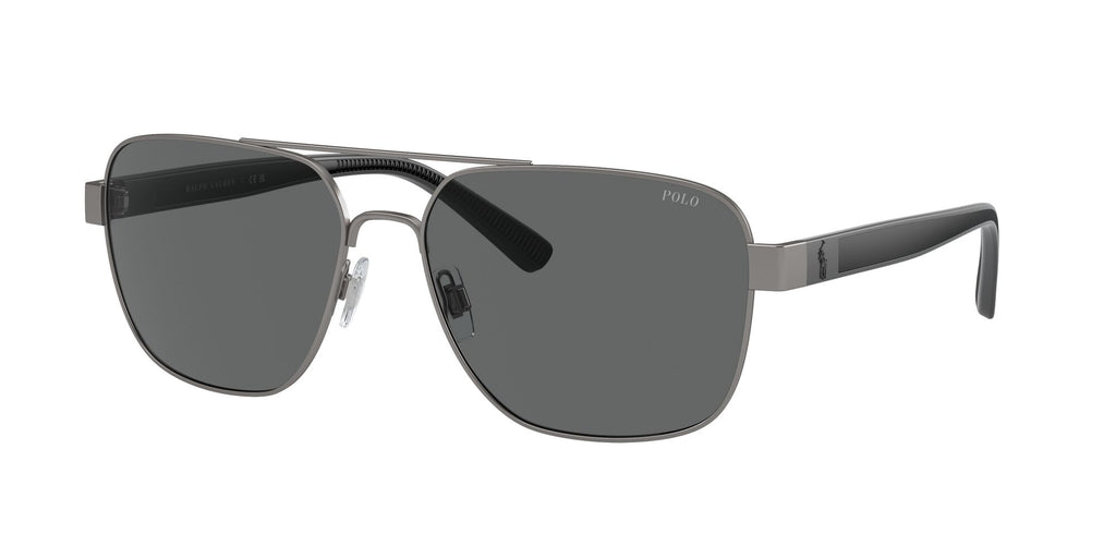 Polo 0PH3154 905087 59 Matte Gunmetal / Dark Grey