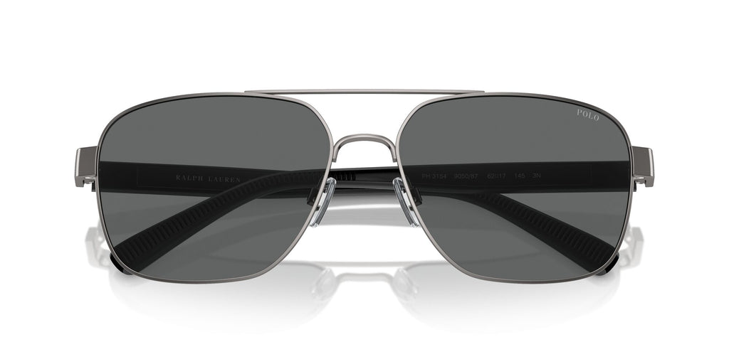 Polo 0PH3154 905087 59 Matte Gunmetal / Dark Grey