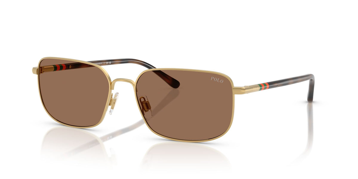 Polo 0PH3159 947773 58 Semi-shiny Gold / Dark Brown