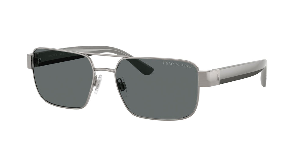 Polo 0PH3161 926681 58 Brushed Gunmetal / Polar Dark Grey  Polarised