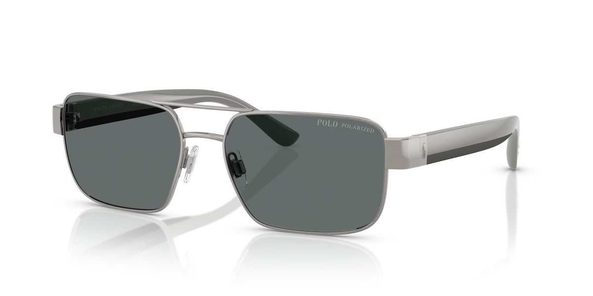 Polo 0PH3161 926681 58 Brushed Gunmetal / Polar Dark Grey  Polarised