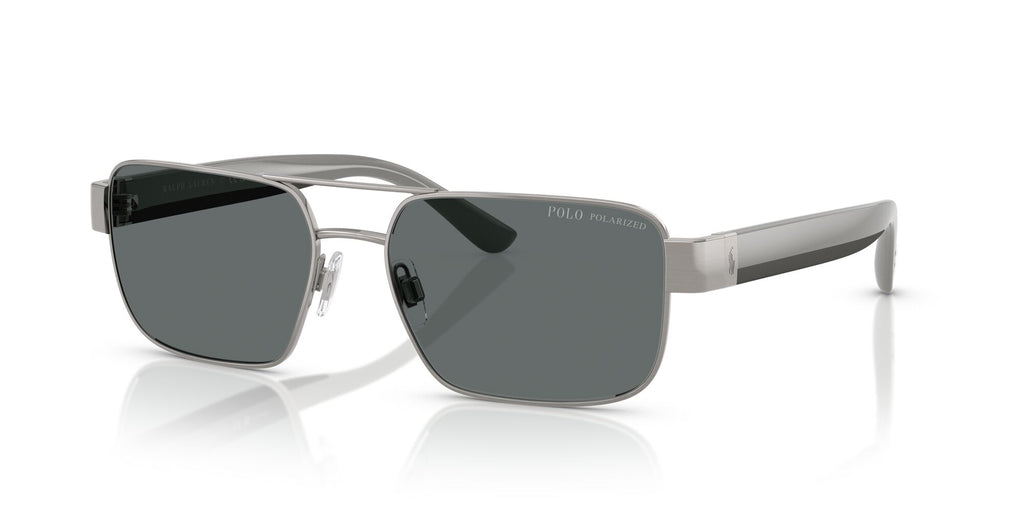Polo 0PH3161 926681 58 Brushed Gunmetal / Polar Dark Grey  Polarised