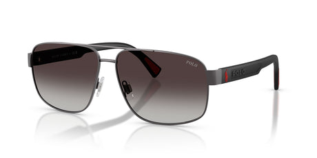 Polo Ralph Lauren 0PH316592158G61 Semishiny Dark Gunmetal/ Gradient Black