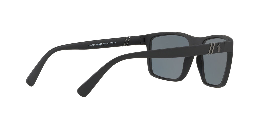 Polo 0PH4133 528481 59 Matte Black / Polarized Grey  Polarised 59 / Polycarbonate / Injected / Molded