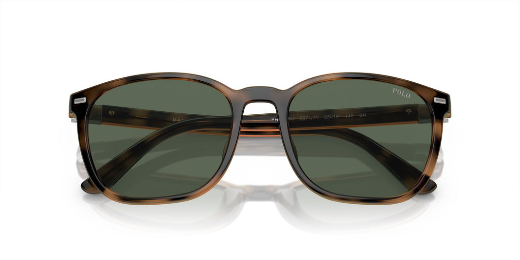 Polo 0PH4208U 597471 55 Shiny Havana / Bottle Green 55 / Polyamide Bio / Propionate / Propionate