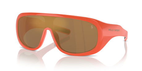 Polo 0PH4215U 6100F9 38 Shiny Orange / Brown Mirror Bronze