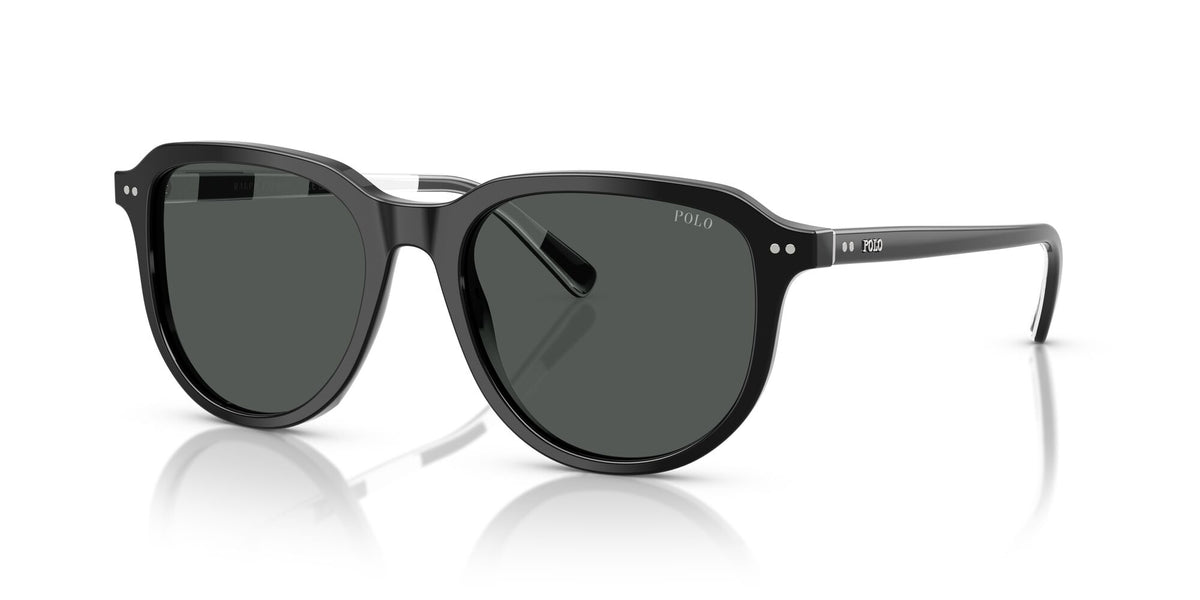 Polo 0PH4225F 500187 53 Shiny Black / Dark Grey