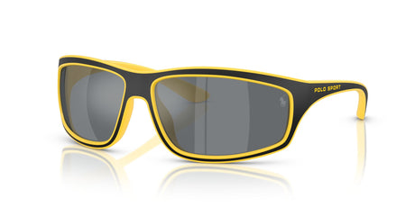 Polo 0PH4227U 51076G 66 Matte Yellow/Black / Grey Mirror Black