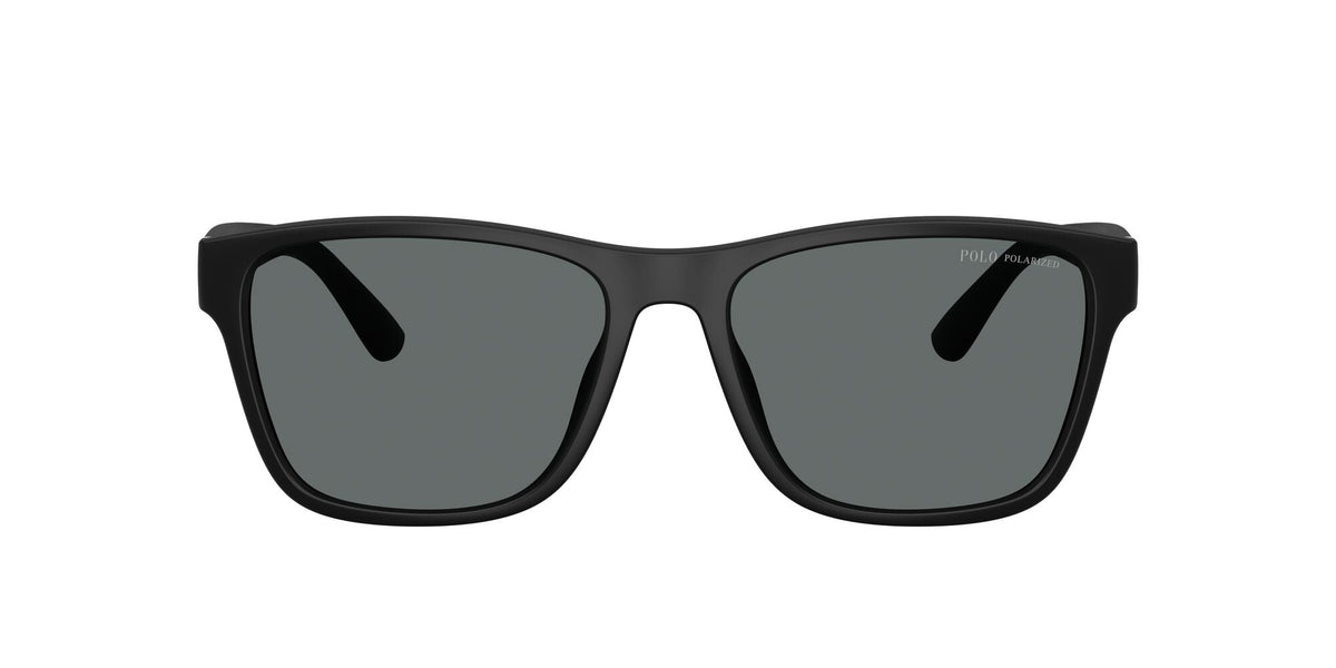 Polo Ralph Lauren 0PH4229U 500181 56 Matte Black/ Polar Dark Grey - Blue Star Eyewear