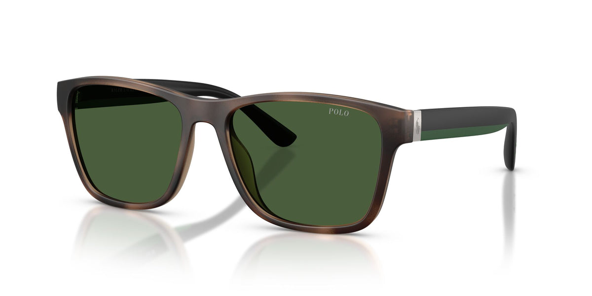 Polo 0PH4229U 607071 56 Matte Dark Havana / Bottle Green