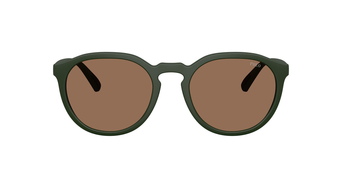 Polo Ralph Lauren 0PH4232U 559673 53 Matte Dark Green/ Dark Brown