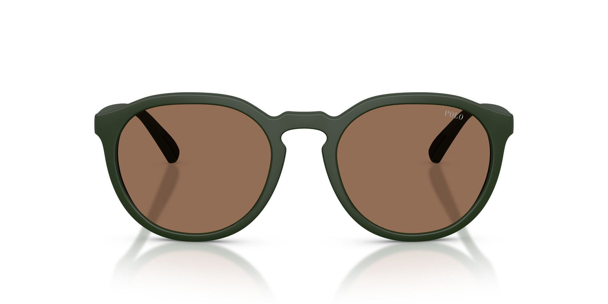 Polo Ralph Lauren 0PH4232U 559673 53 Matte Dark Green/ Dark Brown