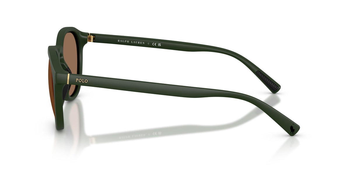 Polo Ralph Lauren 0PH4232U 559673 53 Matte Dark Green/ Dark Brown
