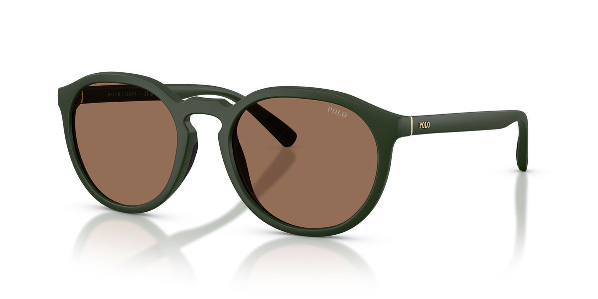 Polo Ralph Lauren 0PH4232U 559673 53 Matte Dark Green/ Dark Brown