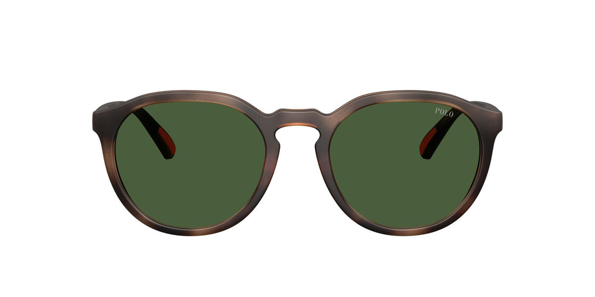 Polo Ralph Lauren 0PH4232U 597471 53 Matte Dark Havana/ Bottle Green