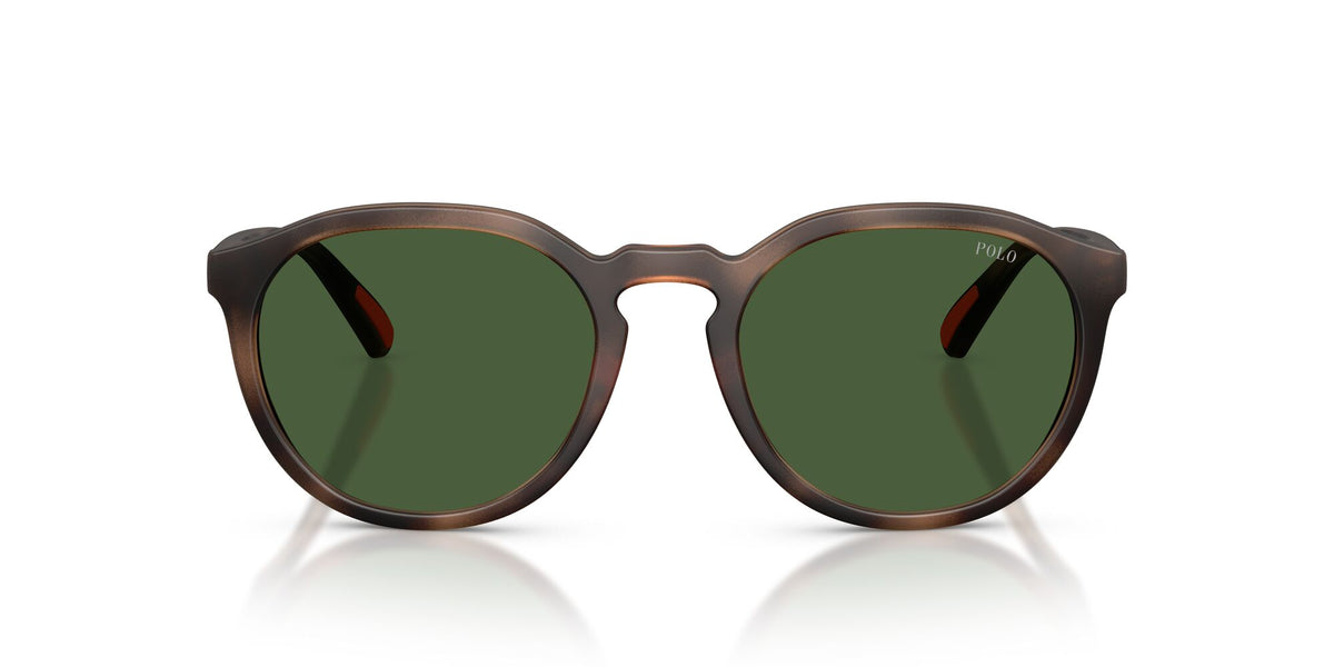 Polo Ralph Lauren 0PH4232U 597471 53 Matte Dark Havana/ Bottle Green