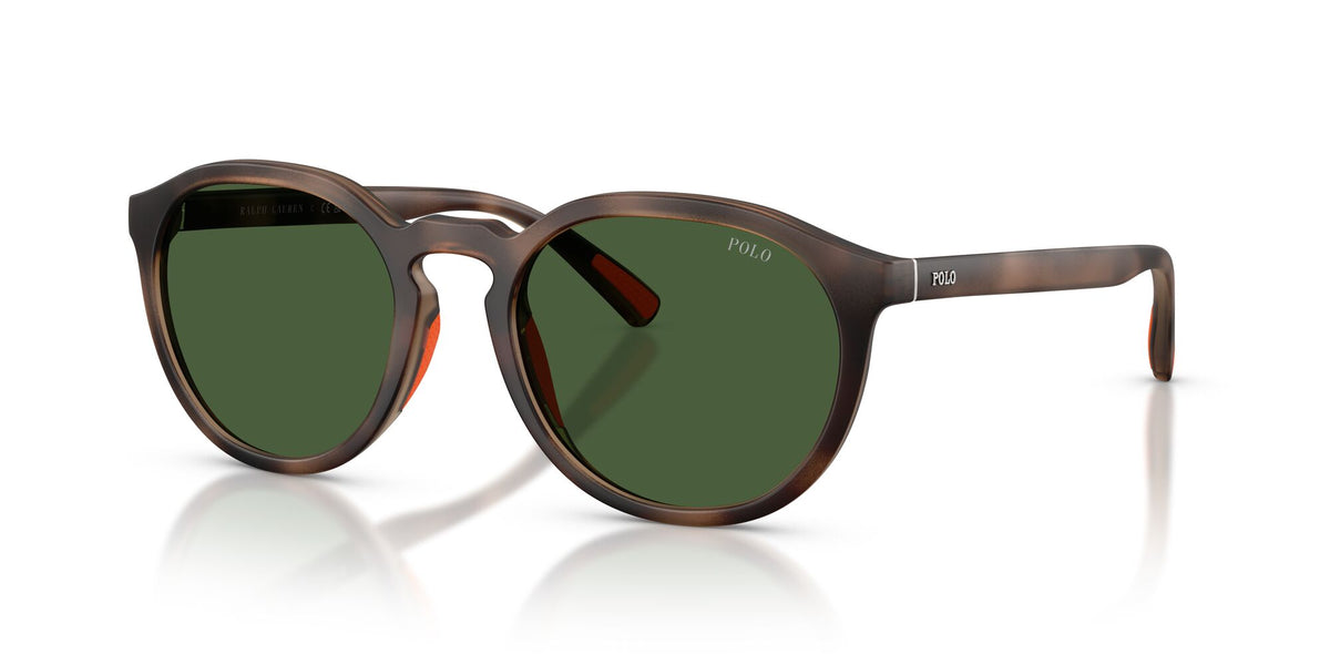 Polo Ralph Lauren 0PH4232U 597471 53 Matte Dark Havana/ Bottle Green