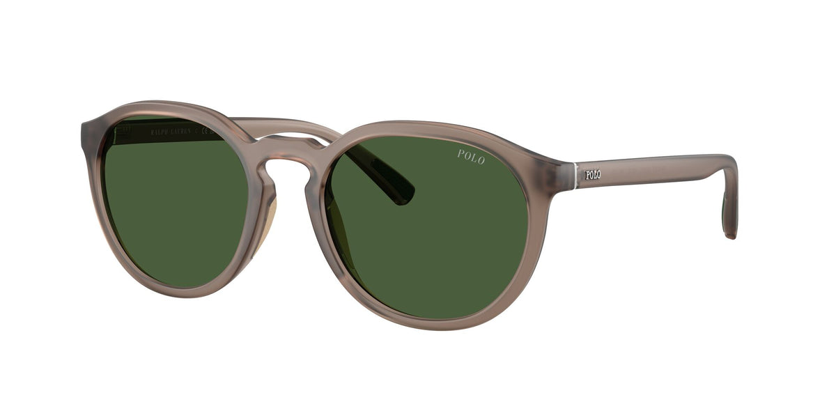 Polo Ralph Lauren 0PH4232U 631371 53 Matte Transparent Brown/ Bottle Green