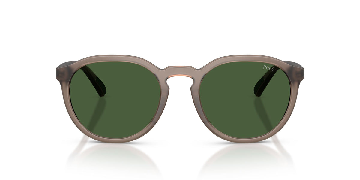 Polo Ralph Lauren 0PH4232U 631371 53 Matte Transparent Brown/ Bottle Green