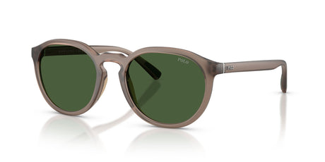 Polo Ralph Lauren 0PH4232U 631371 53 Matte Transparent Brown/ Bottle Green