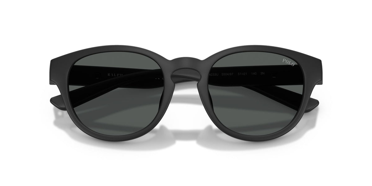 Polo Ralph Lauren 0PH4233U 550487 51 Matte Black/ Dark Grey