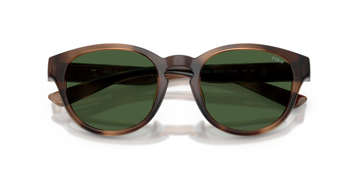 Polo Ralph Lauren 0PH4233U 607071 51 Shiny Dark Havana/ Bottle Green