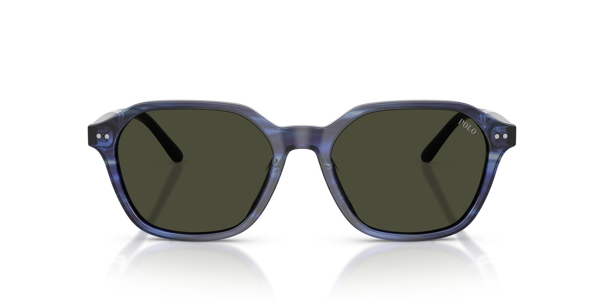 Polo Ralph Lauren 0PH4234U 631487 54 Shiny Striped Blue/ Dark Grey