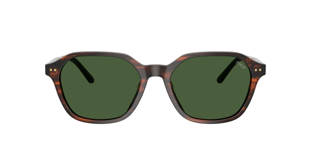 Polo Ralph Lauren 0PH4234U 631571 54 Shiny Striped Brown/ Bottle Green