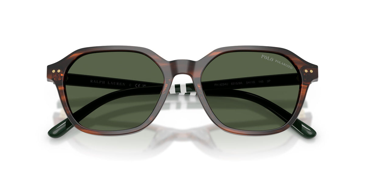 Polo Ralph Lauren 0PH4234U 63159A 54 Shiny Havana/ Polar Green