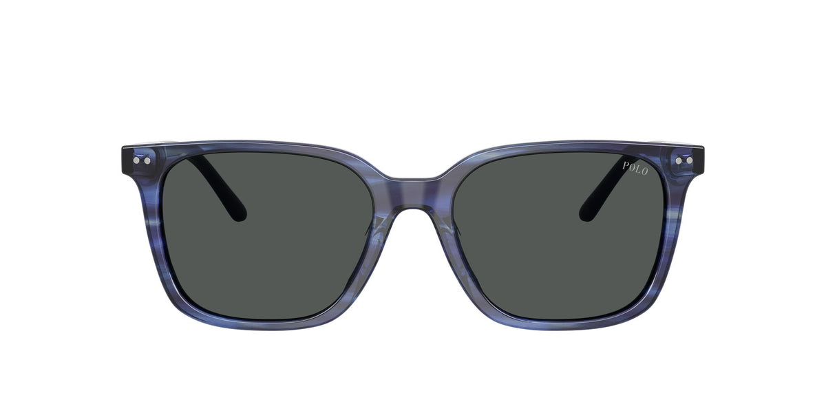 Polo Ralph Lauren 0PH4235U 631487 54 Shiny Striped Blue/ Dark Grey