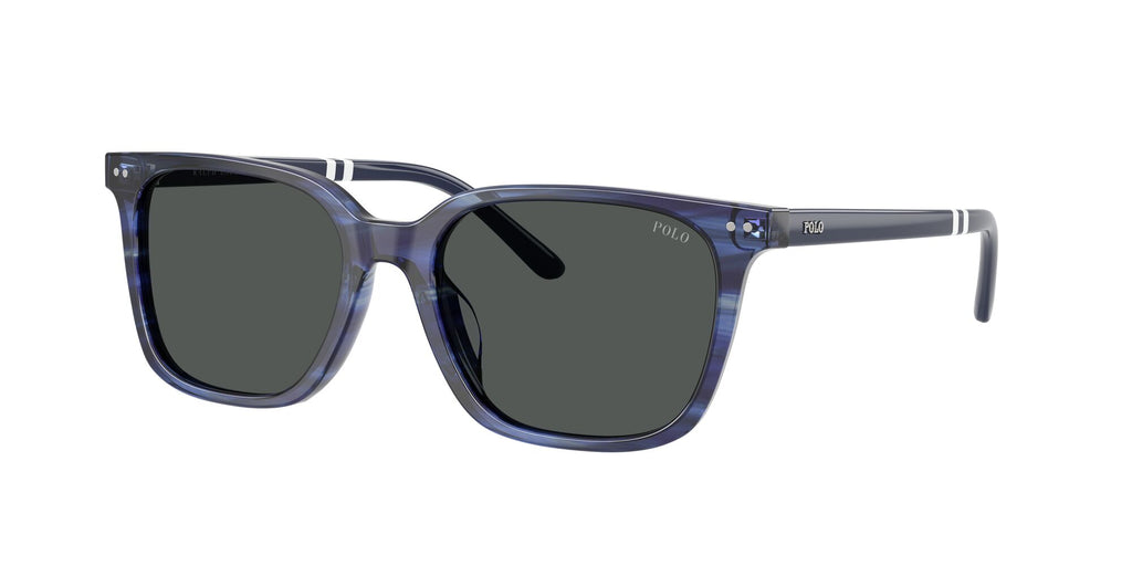 Polo Ralph Lauren 0PH4235U 631487 54 Shiny Striped Blue/ Dark Grey