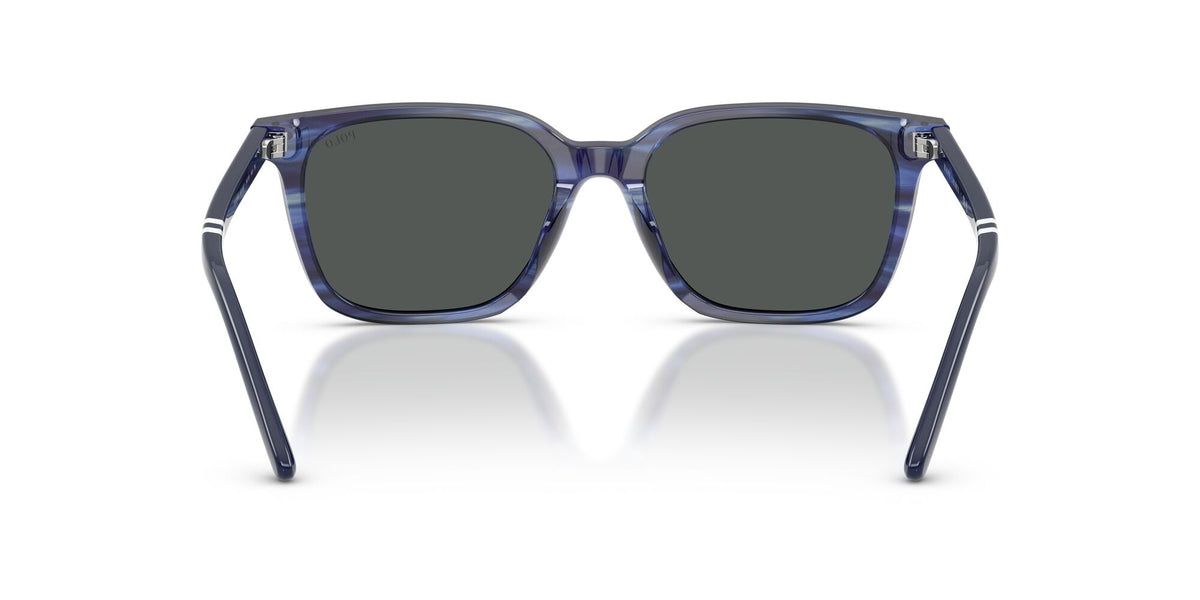 Polo Ralph Lauren 0PH4235U 631487 54 Shiny Striped Blue/ Dark Grey