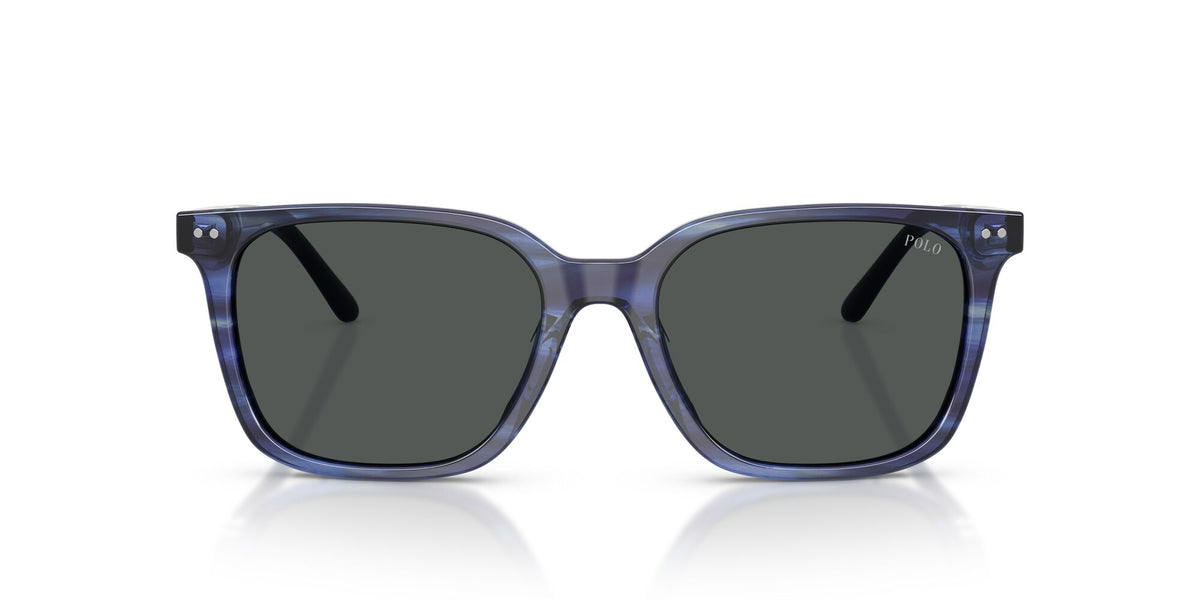 Polo Ralph Lauren 0PH4235U 631487 54 Shiny Striped Blue/ Dark Grey