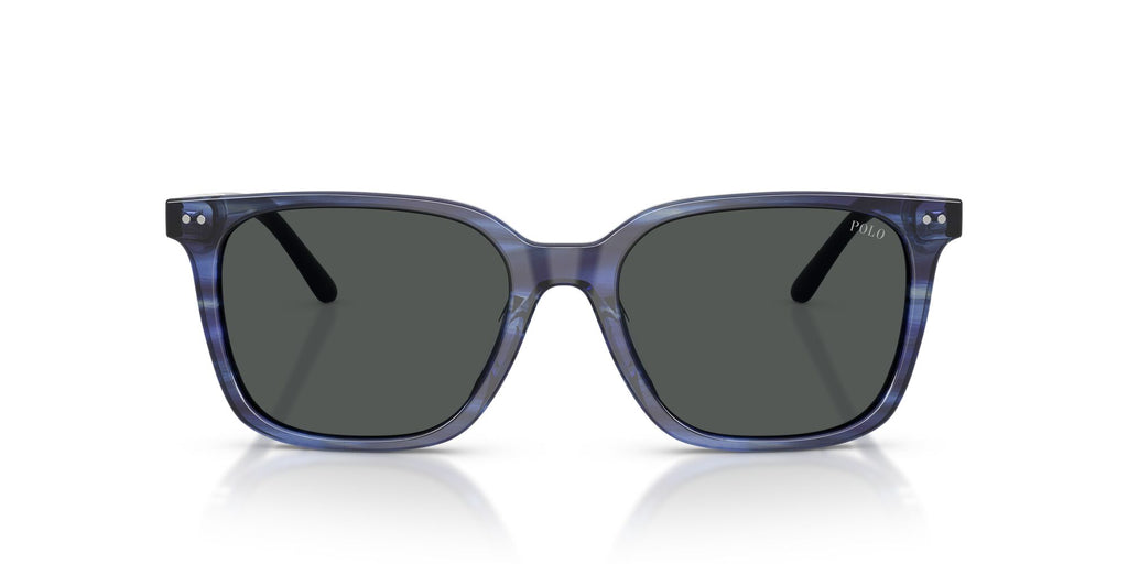 Polo Ralph Lauren 0PH4235U 631487 54 Shiny Striped Blue/ Dark Grey
