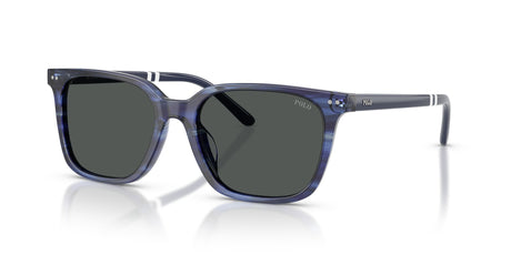 Polo Ralph Lauren 0PH4235U 631487 54 Shiny Striped Blue/ Dark Grey